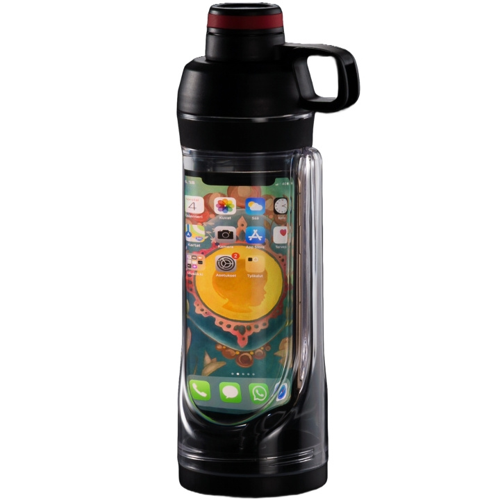Atom Vannflaske med oppbevaringsplass 400 ml i gruppen SPORT, FRITID & HOBBY / Friluftsliv / Termoser og flasker hos TP E-commerce Nordic AB (C48226)