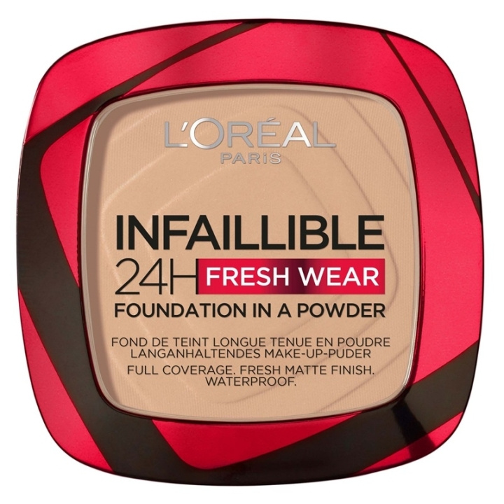L\'ORÉAL PARIS LOreal Infaillible 24h Fresh Wear Powder Foundation True Beige 130 i gruppen HELSE OG SKJØNNHET / Makeup / Makeup ansikt / Foundation hos TP E-commerce Nordic AB (C48275)