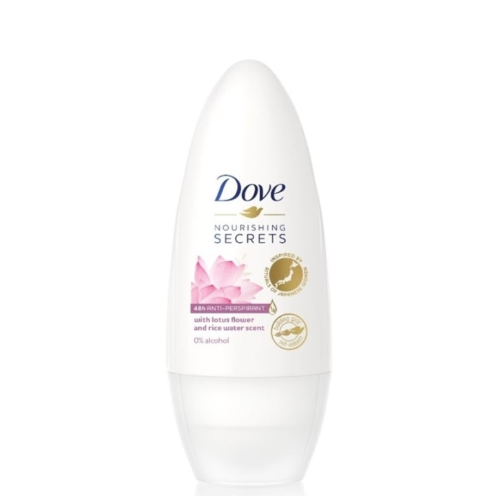 Dove Deodorant Lotus Flower Rice Water 50 ml i gruppen HELSE OG SKJØNNHET / Duft og parfyme / Deodorant / Deo for henne hos TP E-commerce Nordic AB (C48292)