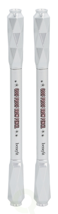 Benefit Goof Proof Getaway Duo 0.68 gr 2x Brow Shaping Pencil/Travel Set/Waterproof 12 Hours i gruppen HELSE OG SKJØNNHET / Makeup / Øyne og øyebryn / Øyenbrynspenn hos TP E-commerce Nordic AB (C48351)