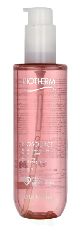 Biotherm Biosource 24H Hydrating Softening Toner 200 ml Tørr hud Egnet for sensitiv hud i gruppen HELSE OG SKJØNNHET / Hudpleie / Ansikt / Rengjøring hos TP E-commerce Nordic AB (C48378)