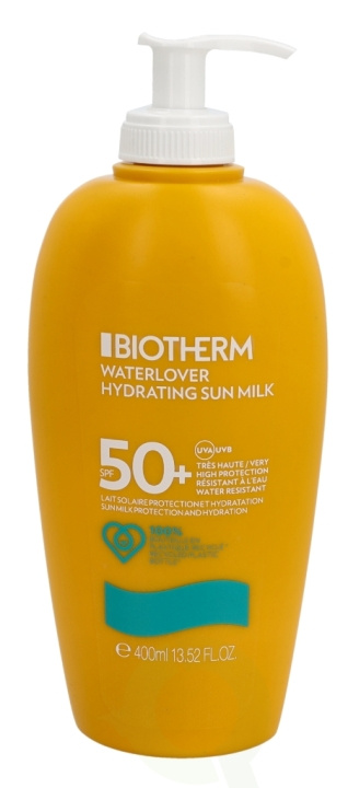 Biotherm Lait Solaire Hydratant Melting Milk SPF50 400 ml i gruppen HELSE OG SKJØNNHET / Hudpleie / Soling / Solkrem hos TP E-commerce Nordic AB (C48399)
