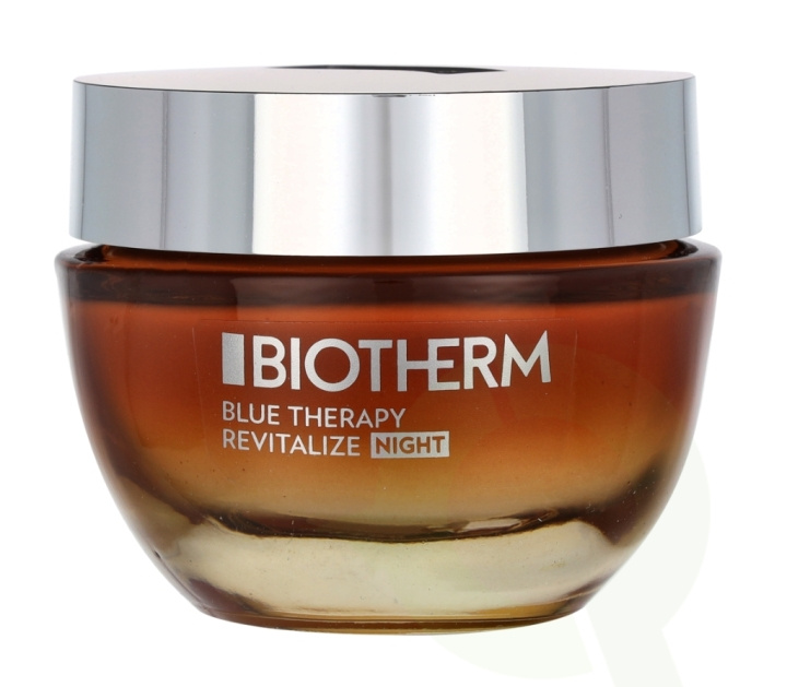 Biotherm Blue Therapy Amber Algae Night Cream 50 ml Alle hudtyper i gruppen HELSE OG SKJØNNHET / Hudpleie / Ansikt / Nattkrem hos TP E-commerce Nordic AB (C48424)