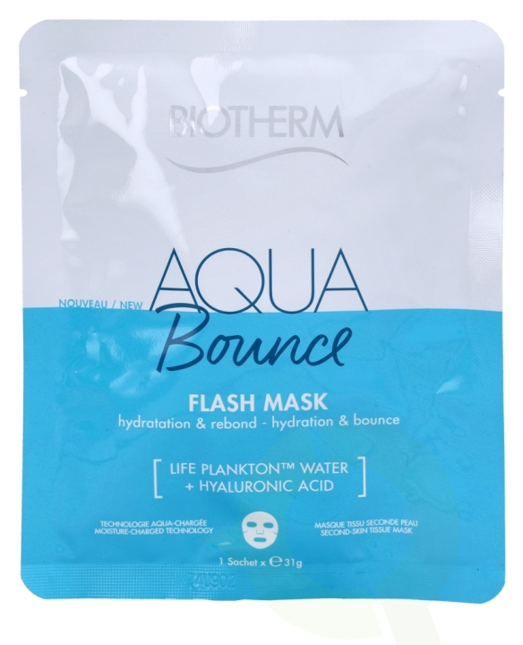 Biotherm Aqua Bounce Flash Mask 31 gr i gruppen HELSE OG SKJØNNHET / Hudpleie / Ansikt / Masker hos TP E-commerce Nordic AB (C48428)