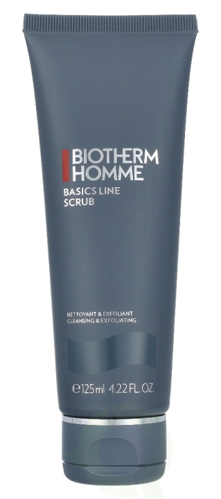 Biotherm Homme Basics Line Scrub 125 ml i gruppen HELSE OG SKJØNNHET / Hudpleie / Ansikt / Skrubb/peeling hos TP E-commerce Nordic AB (C48431)