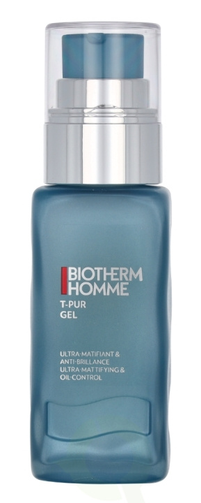 Biotherm Homme T-Pur Ultra-Mattifying and Oil Gel 50 ml i gruppen HELSE OG SKJØNNHET / Hudpleie / Ansikt / Rengjøring hos TP E-commerce Nordic AB (C48433)