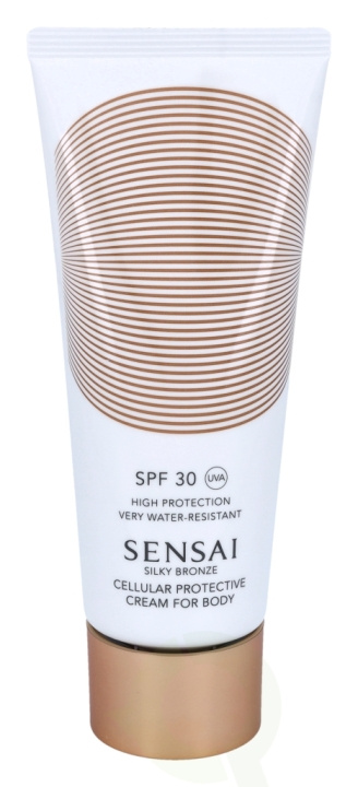Sensai Silky Bronze Cellular Protective Body Cream SPF30 150 ml i gruppen HELSE OG SKJØNNHET / Hudpleie / Soling / Solkrem hos TP E-commerce Nordic AB (C48489)