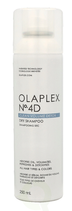 Olaplex No. 4D Clean Volume Detox Dry Shampoo 250 ml All Hair Types & Colors i gruppen HELSE OG SKJØNNHET / Hår & styling / Hårpleie / Sjampo hos TP E-commerce Nordic AB (C48612)