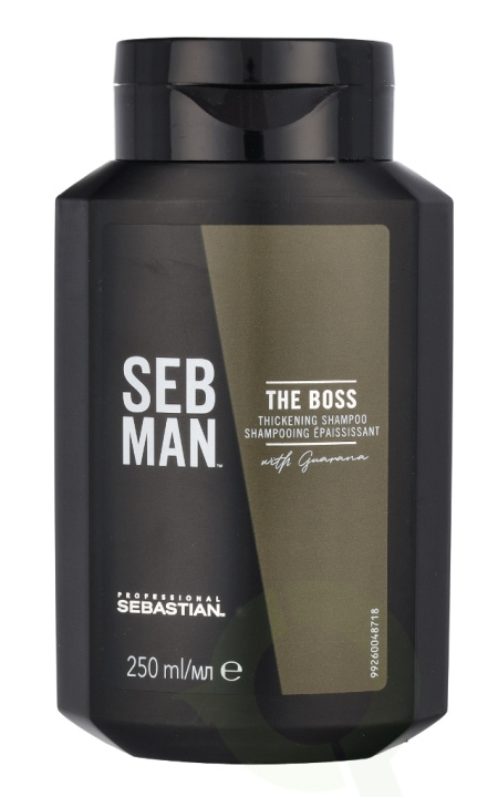 Sebastian Seb Man The Boss Thickening Shampoo 250 ml i gruppen HELSE OG SKJØNNHET / Hår & styling / Hårpleie / Sjampo hos TP E-commerce Nordic AB (C48633)