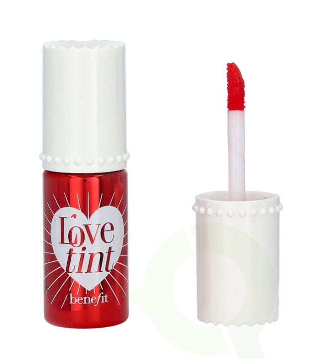Benefit Lovetint Fiery-Red Tinted Lip & Cheek Stain 6 ml i gruppen HELSE OG SKJØNNHET / Makeup / Makeup ansikt / Rouge / Bronzer hos TP E-commerce Nordic AB (C48638)