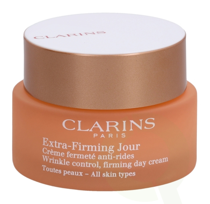 Clarins Extra-Firming Jour Firming Day Cream 50 ml All Skin Types i gruppen HELSE OG SKJØNNHET / Hudpleie / Ansikt / Ansiktskrem hos TP E-commerce Nordic AB (C48783)