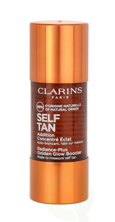 Clarins Radiance-Plus Golden Glow Booster 15 ml For Face i gruppen HELSE OG SKJØNNHET / Hudpleie / Soling / Brun uten sol hos TP E-commerce Nordic AB (C48795)