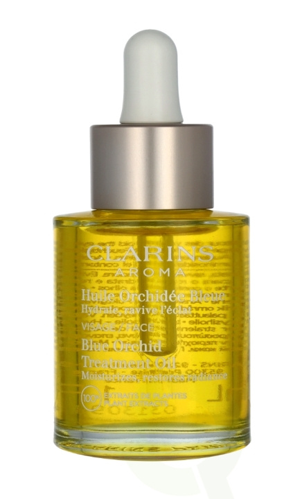 Clarins Blue Orchid Face Treatment Oil 30 ml Dehydrated Skin i gruppen HELSE OG SKJØNNHET / Hudpleie / Ansikt / Ansiktsolje hos TP E-commerce Nordic AB (C48796)