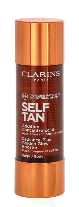 Clarins Radiance-Plus Golden Glow Booster Body 30 ml i gruppen HELSE OG SKJØNNHET / Hudpleie / Soling / Brun uten sol hos TP E-commerce Nordic AB (C48797)