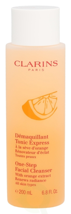 Clarins One-Step Facial Cleanser 200 ml All Skin Types - With Orange Extract i gruppen HELSE OG SKJØNNHET / Hudpleie / Ansikt / Rengjøring hos TP E-commerce Nordic AB (C48798)