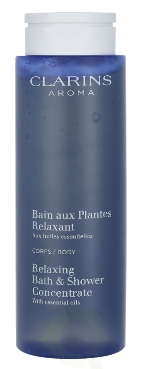 Clarins Relax Bath & Shower Concentrate 200 ml i gruppen HELSE OG SKJØNNHET / Hudpleie / Kroppspleie / Bad- og dusjkrem hos TP E-commerce Nordic AB (C48800)