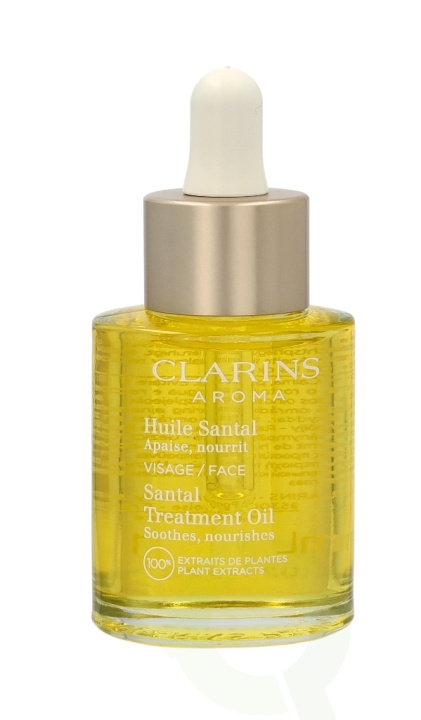Clarins Santal Face Treatment Oil 30 ml Dry Skin i gruppen HELSE OG SKJØNNHET / Hudpleie / Ansikt / Ansiktsolje hos TP E-commerce Nordic AB (C48801)
