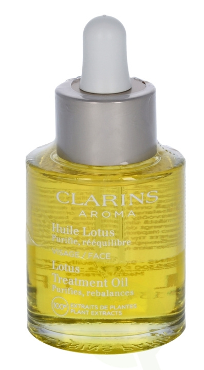 Clarins Lotus Face Treatment Oil 30 ml i gruppen HELSE OG SKJØNNHET / Hudpleie / Ansikt / Ansiktskrem hos TP E-commerce Nordic AB (C48802)
