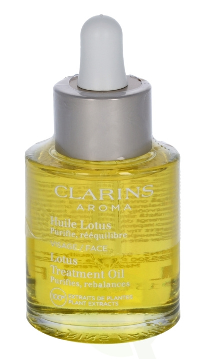 Clarins Lotus Face Treatment Oil 30 ml i gruppen HELSE OG SKJØNNHET / Hudpleie / Ansikt / Ansiktsolje hos TP E-commerce Nordic AB (C48802)