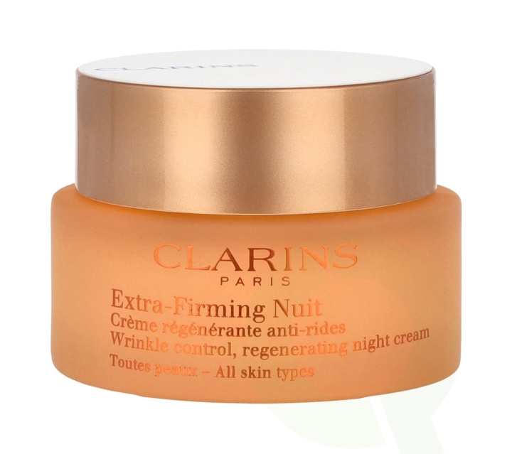 Clarins Extra-Firming Nuit Regenerating Night Cream 50 ml All Skin Types i gruppen HELSE OG SKJØNNHET / Hudpleie / Ansikt / Nattkrem hos TP E-commerce Nordic AB (C48822)