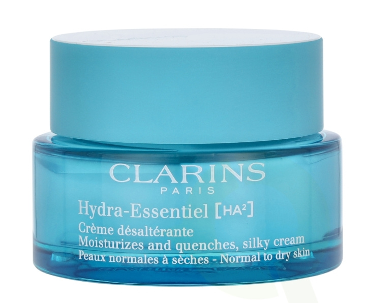 Clarins Hydra-Essentiel Silky Cream 50 ml Normal To Dry Skin i gruppen HELSE OG SKJØNNHET / Hudpleie / Ansikt / Ansiktskrem hos TP E-commerce Nordic AB (C48825)