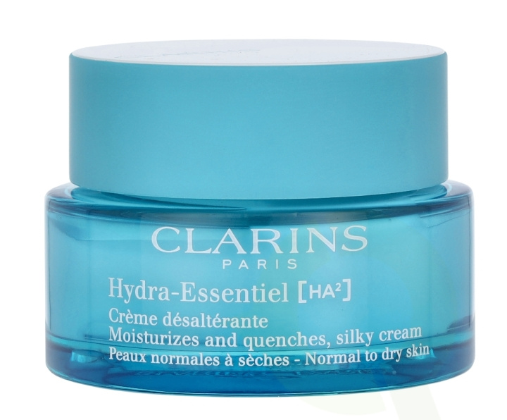 Clarins Hydra-Essentiel Silky Cream 50 ml Normal To Dry Skin i gruppen HELSE OG SKJØNNHET / Hudpleie / Ansikt / Dagkrem hos TP E-commerce Nordic AB (C48825)