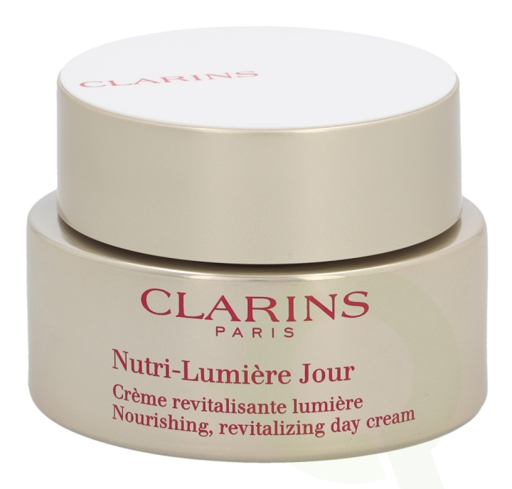 Clarins Nutri-Lumiere Jour Revitalizing Day Cream 50 ml All Skin Types i gruppen HELSE OG SKJØNNHET / Hudpleie / Ansikt / Ansiktskrem hos TP E-commerce Nordic AB (C48845)