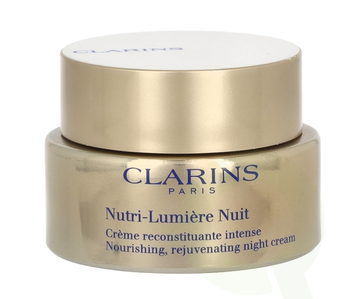 Clarins Nutri-Lumiere Nuit Revitalizing Night Cream 50 ml All Skin Types i gruppen HELSE OG SKJØNNHET / Hudpleie / Ansikt / Ansiktskrem hos TP E-commerce Nordic AB (C48874)
