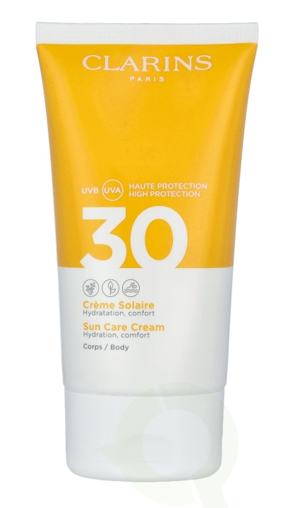 Clarins Sun Care Cream Body SPF30 150 ml For All Skin Types i gruppen HELSE OG SKJØNNHET / Hudpleie / Soling / Solkrem hos TP E-commerce Nordic AB (C48891)