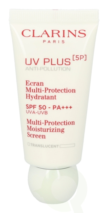 Clarins UV Plus [5P] Multi-Protection Moist. Screen SPF50 30 ml Anti-Pollution i gruppen HELSE OG SKJØNNHET / Hudpleie / Soling / Solkrem hos TP E-commerce Nordic AB (C48908)