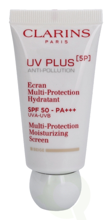Clarins UV Plus [5P] Multi-Protection Moist. Screen SPF50 30 ml Anti-Pollution i gruppen HELSE OG SKJØNNHET / Hudpleie / Soling / Solkrem hos TP E-commerce Nordic AB (C48909)
