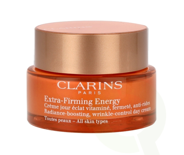 Clarins Extra-Firming Energy Day Cream 50 ml All Skin Types i gruppen HELSE OG SKJØNNHET / Hudpleie / Ansikt / Ansiktskrem hos TP E-commerce Nordic AB (C48922)