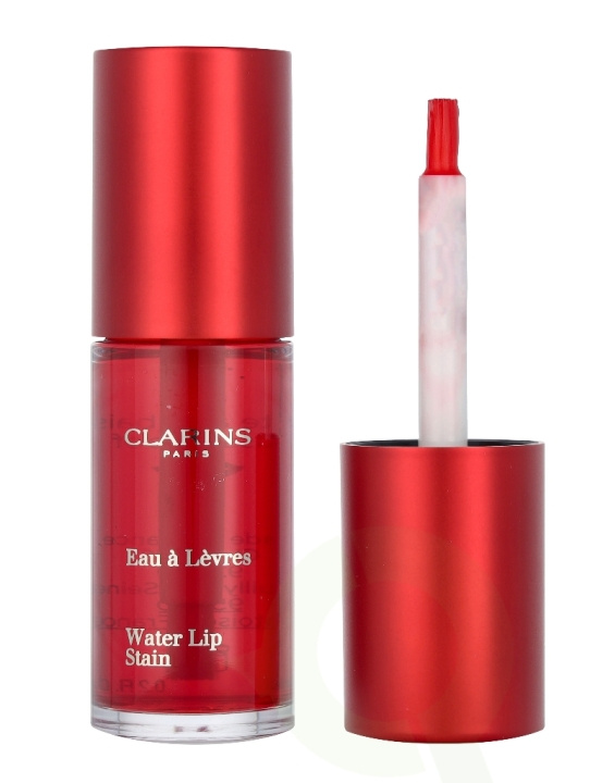Clarins Water Lip Stain 7 ml #03 Red Water i gruppen HELSE OG SKJØNNHET / Makeup / Lepper / Lipgloss / Plumper hos TP E-commerce Nordic AB (C48924)
