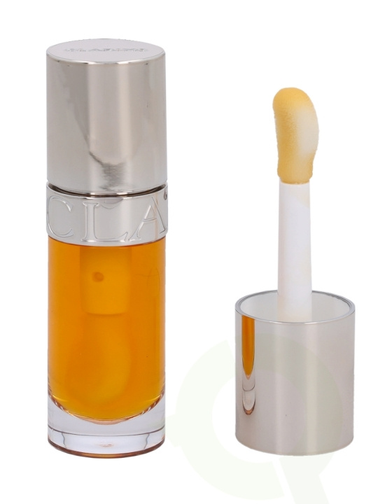 Clarins Lip Comfort Oil 7 ml #01 Honey i gruppen HELSE OG SKJØNNHET / Makeup / Lepper / Leppepomade hos TP E-commerce Nordic AB (C48951)