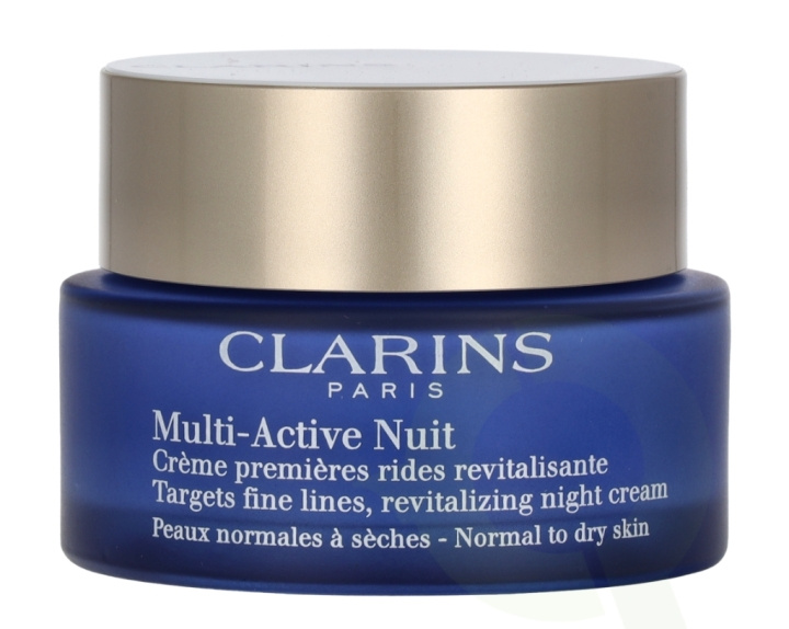 Clarins Multi-Active Nuit Night Cream 50 ml Normal To Dry Skin i gruppen HELSE OG SKJØNNHET / Hudpleie / Ansikt / Nattkrem hos TP E-commerce Nordic AB (C48977)