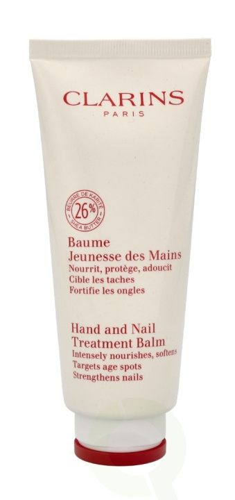Clarins Hand And Nail Treatment Balm 100 ml Dry To Very Dry Skin i gruppen HELSE OG SKJØNNHET / Manikyr/pedikyr / Håndkrem hos TP E-commerce Nordic AB (C48983)