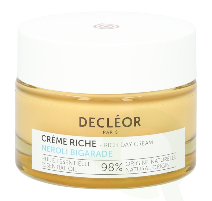 Decleor Neroli Bigarade Rich Day Cream 50 ml 98 % naturlig opprinnelse i gruppen HELSE OG SKJØNNHET / Hudpleie / Ansikt / Dagkrem hos TP E-commerce Nordic AB (C49022)