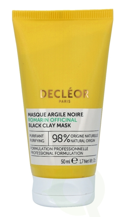 Decleor Romarin Officinal Black Clay Mask 50 ml i gruppen HELSE OG SKJØNNHET / Hudpleie / Ansikt / Masker hos TP E-commerce Nordic AB (C49039)