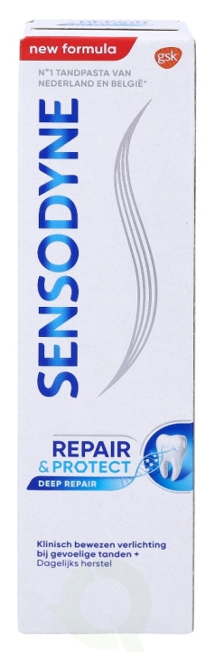 Sensodyne Repair & Protect 75 ml i gruppen HELSE OG SKJØNNHET / Munnpleie / Elektriske tannbørster tilbehør hos TP E-commerce Nordic AB (C49081)