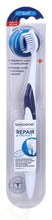 Sensodyne Repair & Protect Soft Tandenborstel 1 stk i gruppen HELSE OG SKJØNNHET / Munnpleie / Elektriske tannbørster tilbehør hos TP E-commerce Nordic AB (C49082)