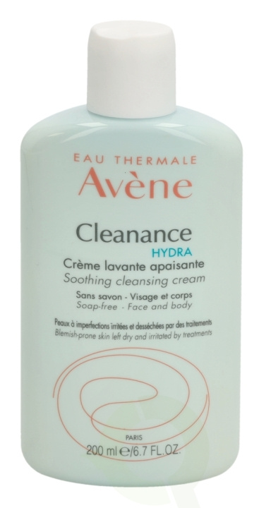 Avene Cleanance Hydra Soothing Cleansing Cream 200 ml i gruppen HELSE OG SKJØNNHET / Hudpleie / Ansikt / Rengjøring hos TP E-commerce Nordic AB (C49251)