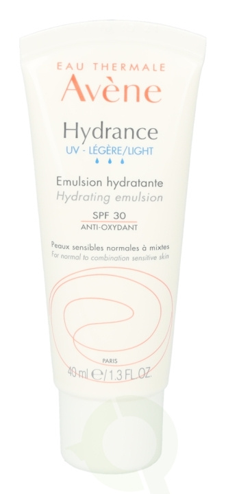Avene Hydrance UV Hydrating Emulsion SPF30 40 ml Light i gruppen HELSE OG SKJØNNHET / Hudpleie / Ansikt / Dagkrem hos TP E-commerce Nordic AB (C49281)