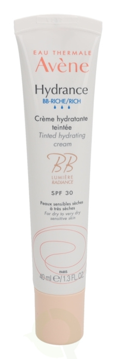 Avene Hydrance BB-Rich SPF30 40 ml For Dry To Very Dry Sensitive Skin i gruppen HELSE OG SKJØNNHET / Makeup / Makeup ansikt / CC/BB Cream hos TP E-commerce Nordic AB (C49292)