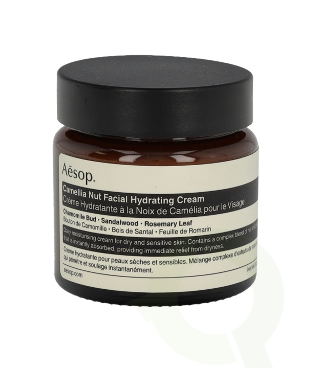 AESOP Camellia Nut Facial Hydrating Cream 60 ml i gruppen HELSE OG SKJØNNHET / Hudpleie / Ansikt / Ansiktskrem hos TP E-commerce Nordic AB (C49324)