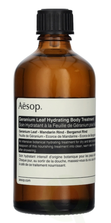 AESOP Geranium Leaf Hydrating Body Treatment 100 ml i gruppen HELSE OG SKJØNNHET / Hudpleie / Kroppspleie / Body lotion hos TP E-commerce Nordic AB (C49335)