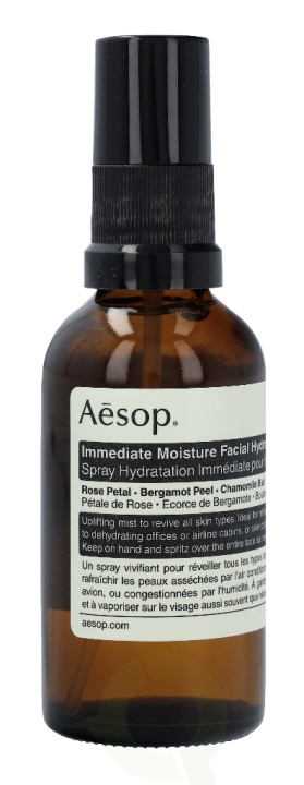 AESOP Immediate Moisture Facial Hydrosol 50 ml i gruppen HELSE OG SKJØNNHET / Hudpleie / Ansikt / Ansiktskrem hos TP E-commerce Nordic AB (C49336)