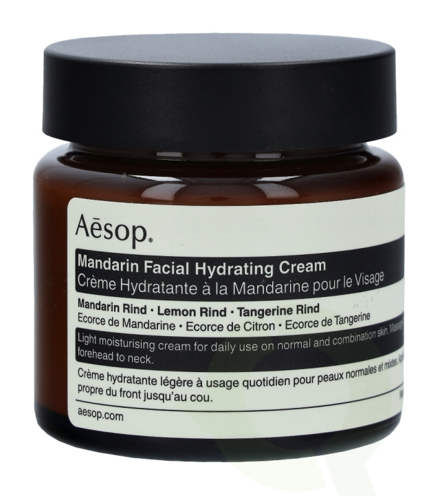 AESOP Mandarin Facial Hydrating Cream 60 ml i gruppen HELSE OG SKJØNNHET / Hudpleie / Ansikt / Dagkrem hos TP E-commerce Nordic AB (C49337)