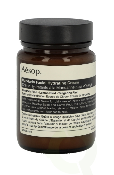 AESOP Mandarin Facial Hydrating Cream 120 ml i gruppen HELSE OG SKJØNNHET / Hudpleie / Ansikt / Ansiktskrem hos TP E-commerce Nordic AB (C49338)