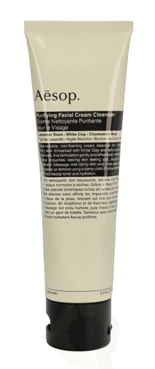 AESOP Purifying Facial Cream Cleanser 100 ml i gruppen HELSE OG SKJØNNHET / Hudpleie / Ansikt / Rengjøring hos TP E-commerce Nordic AB (C49343)