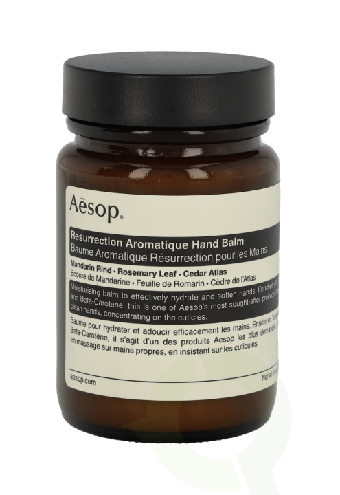 AESOP Resurrection Aromatique Hand Balm 120 ml i gruppen HELSE OG SKJØNNHET / Manikyr/pedikyr / Håndkrem hos TP E-commerce Nordic AB (C49345)